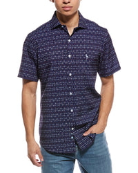 Tailorbyrd Martini Glasses Printed Performance Shirt