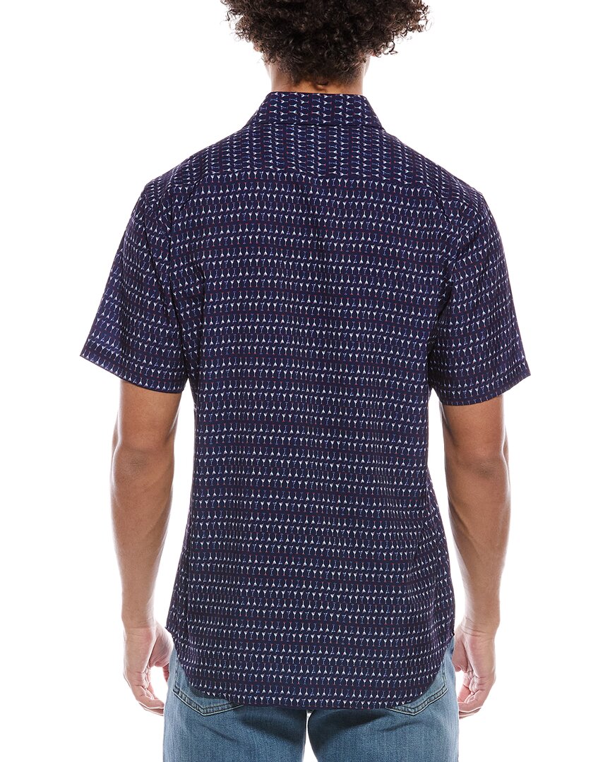 Tailorbyrd Martini Glasses Printed Performance Shirt
