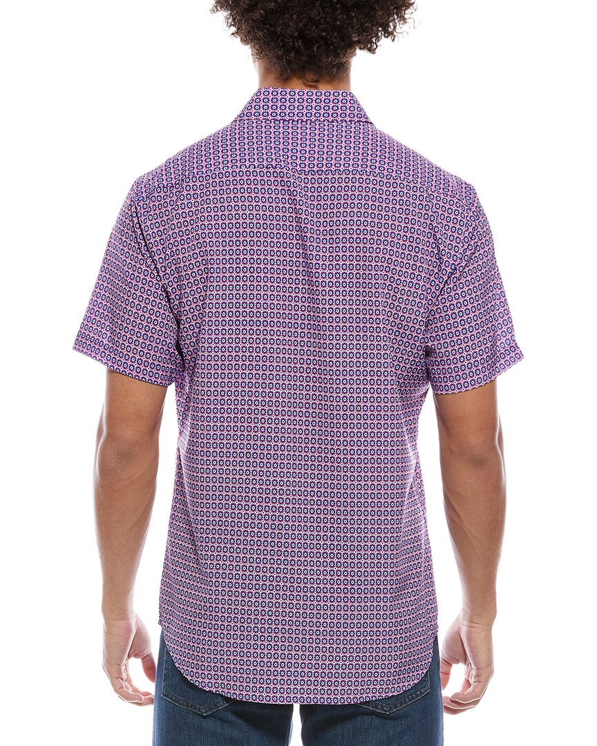 Tailorbyrd Moroccan Tile Printed Performance Shirt