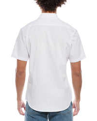 Tailorbyrd Solid Seersucker Short Sleeve Shirt