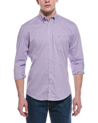 Tailorbyrd Signature Gingham Button Down Shirt