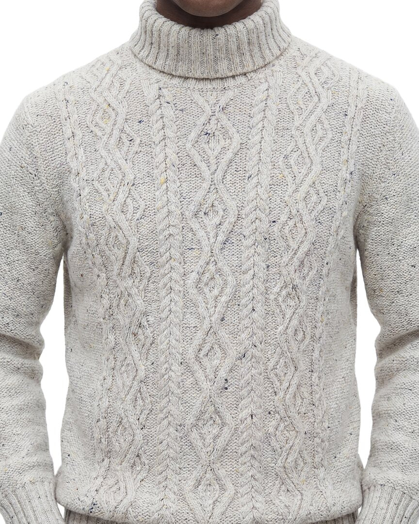 TODD SNYDER Todd Snyder Wool & Cashmere-Blend Turtleneck Sweater