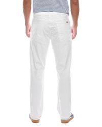 Hudson Jeans Blake White Slim Straight Jean