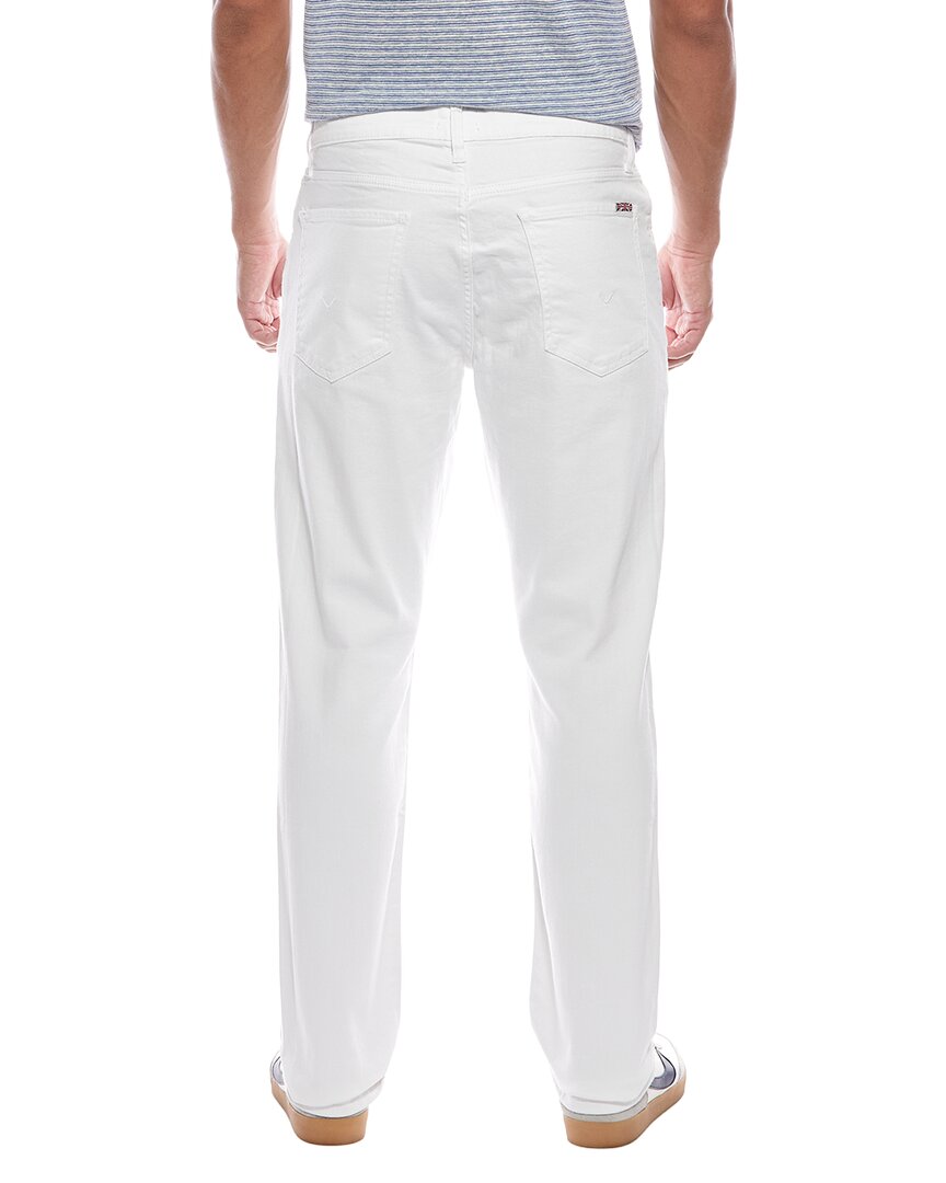 Hudson Jeans Blake White Slim Straight Jean