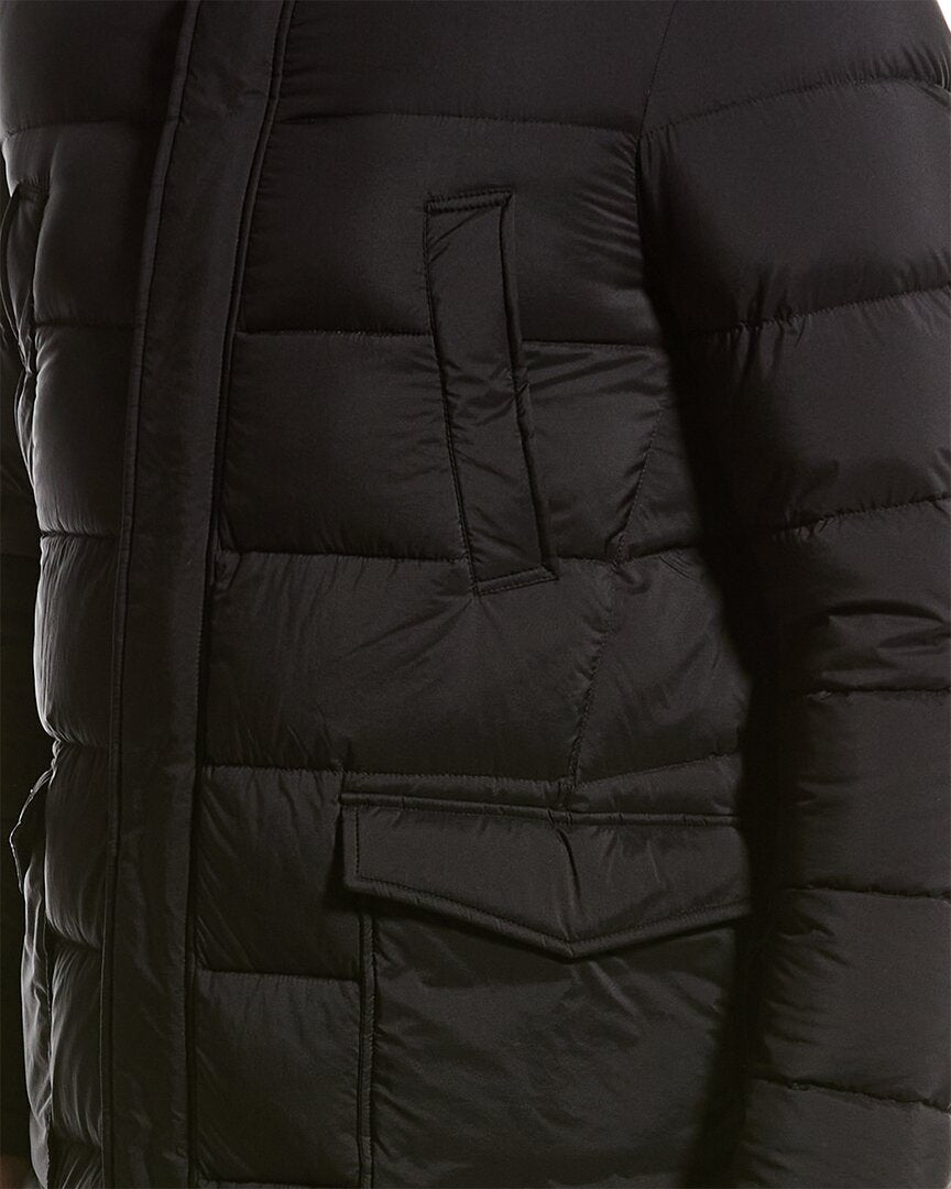 Herno Medium Wool-Trim Down Jacket