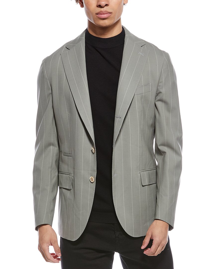 Eleventy Wool & Silk-Blend Blazer