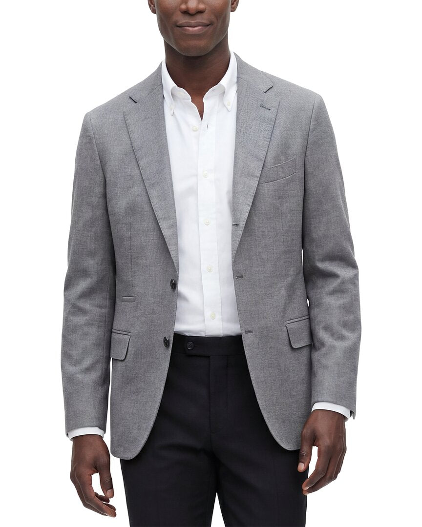 Eleventy Single-Breasted Cashmere-Blend Jacket