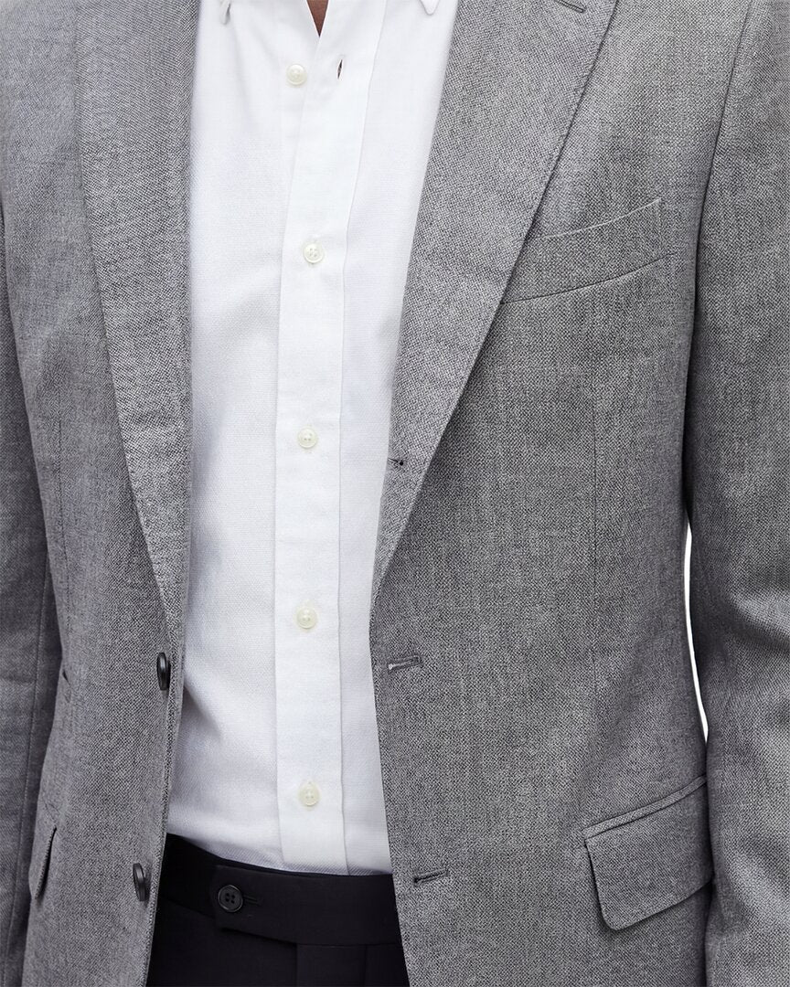 Eleventy Single-Breasted Cashmere-Blend Jacket