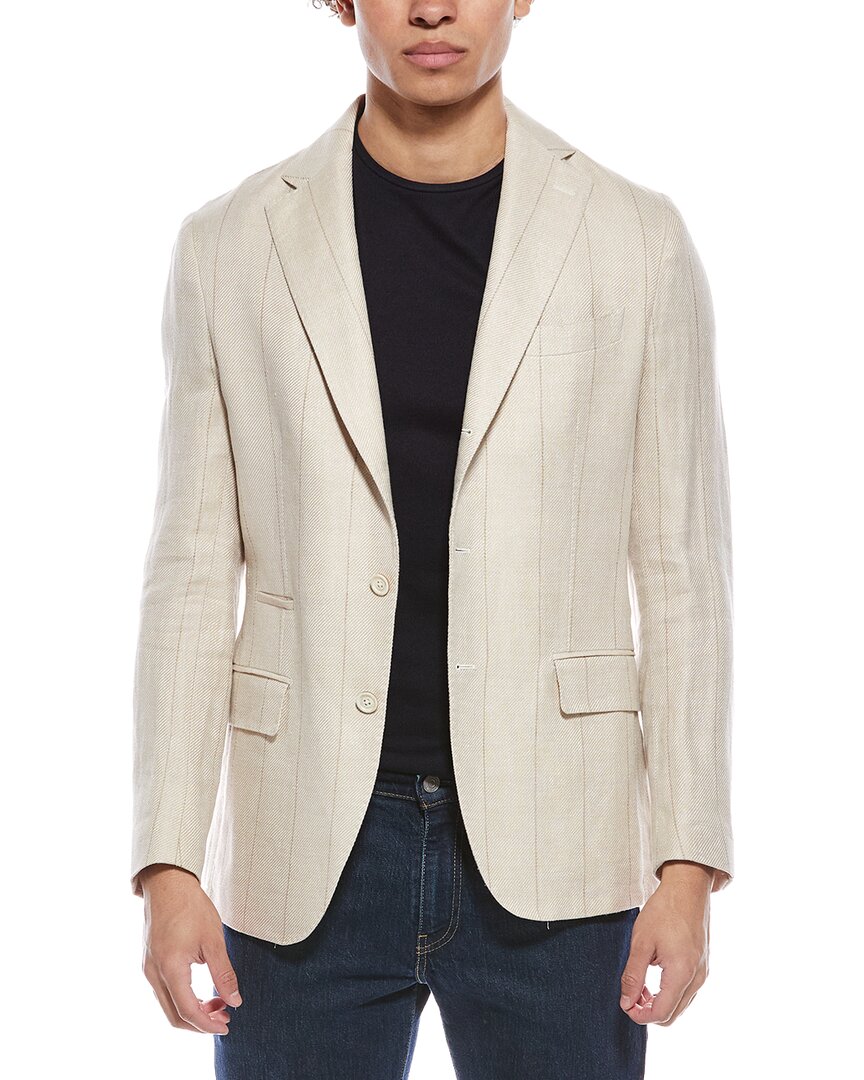 Eleventy Linen & Wool-Blend Jacket