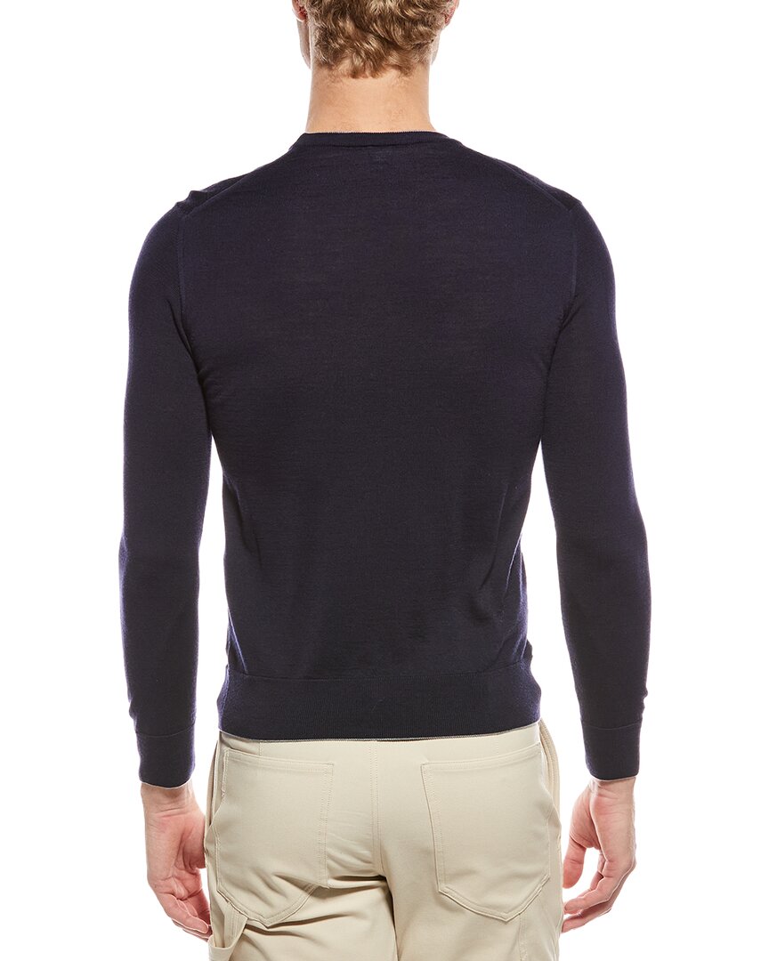 Eleventy Wool & Silk-Blend Crewneck Sweater