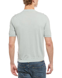 Eleventy Short Sleeves Round Neck Sweater
