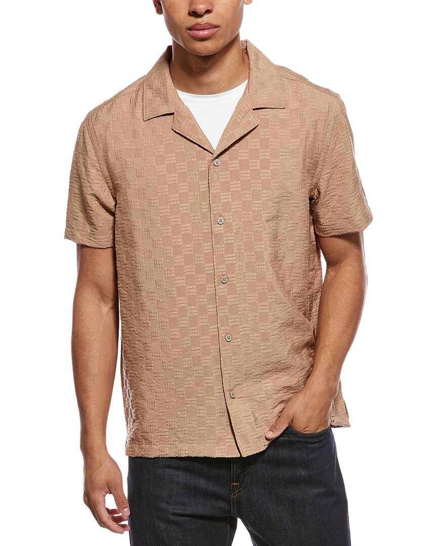 Scotch & Soda Solid Camp Shirt
