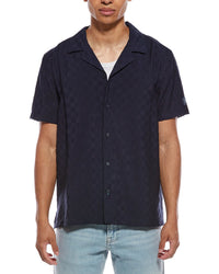 Scotch & Soda Solid Camp Shirt