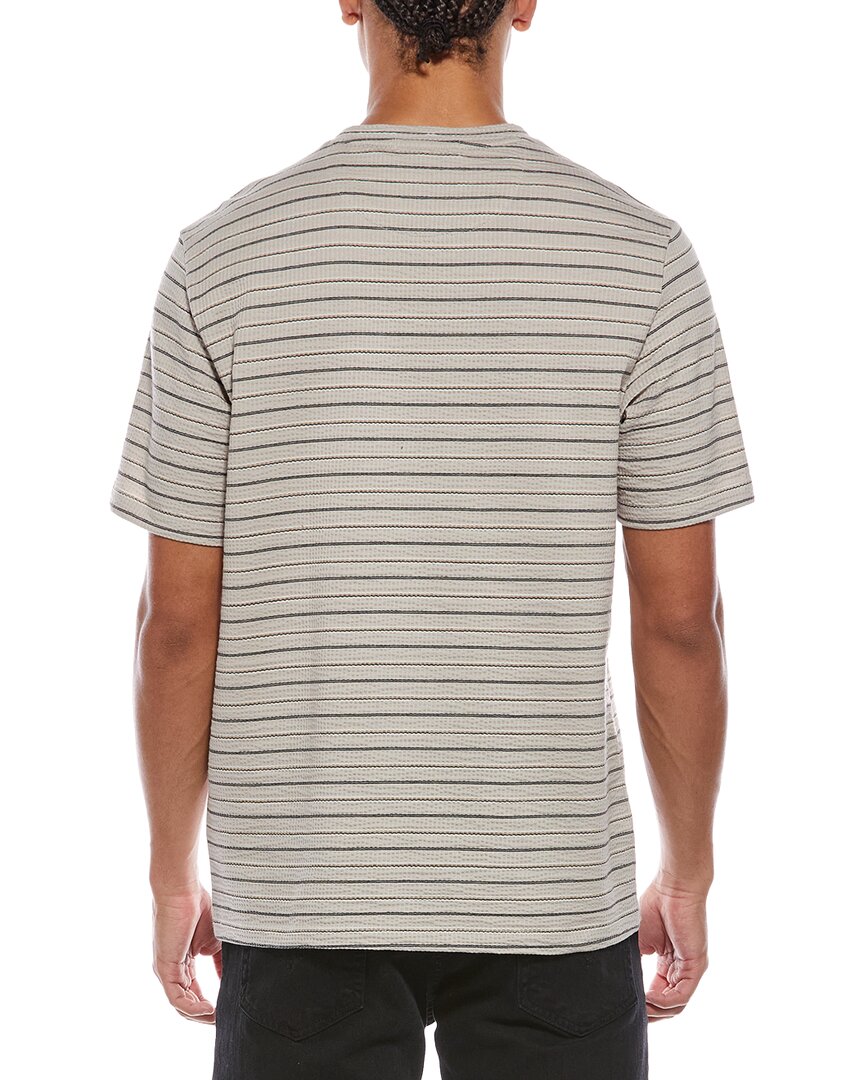 Scotch & Soda Seersucker Texture Stripe T-Shirt
