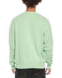 Palm Angels Wool & Cashmere-Blend Crewneck Sweater