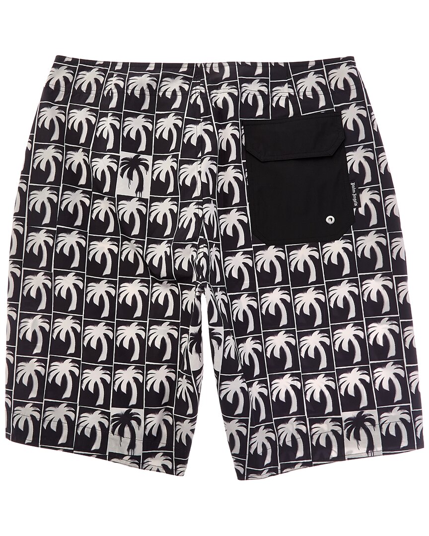 Palm Angels Dripping Palms Swim Trunk