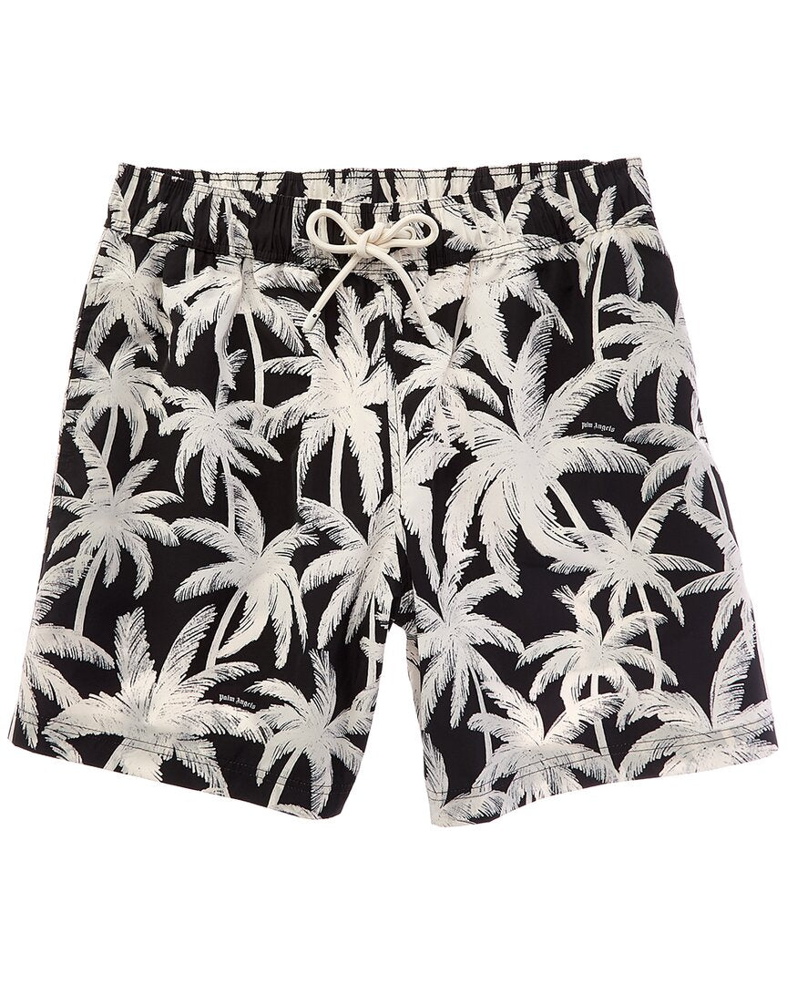 Palm Angels Palms Allover Swim Trunk