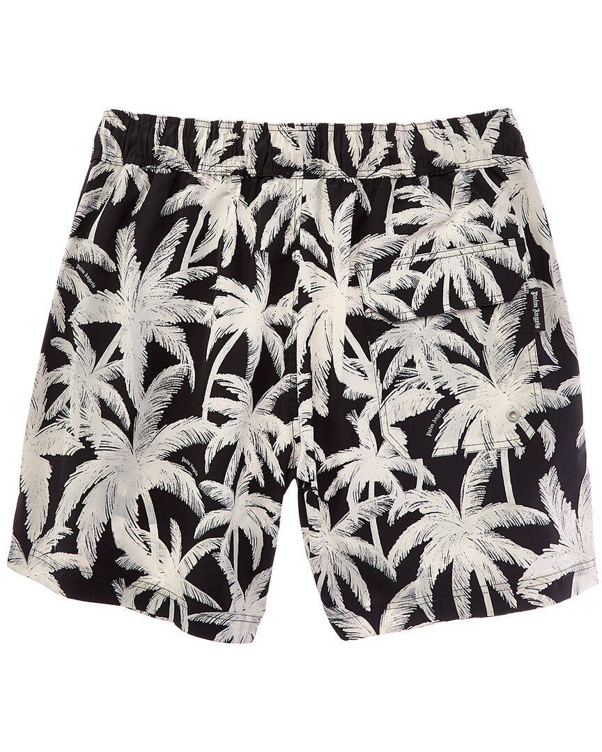 Palm Angels Palms Allover Swim Trunk