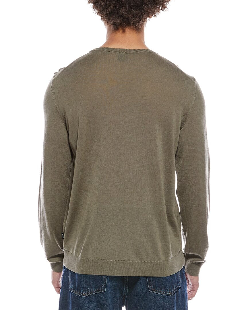 Boss Hugo Boss Leno Wool Crewneck Sweater