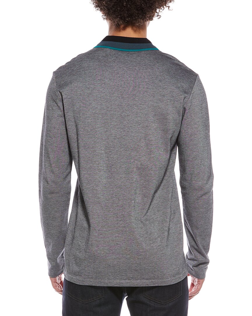 Hugo Boss Oxford Long Polo Shirt