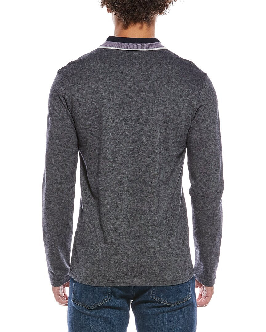 Hugo Boss Oxford Long Polo Shirt