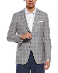 Hugo Boss Hutson Slim Fit Wool Blazer