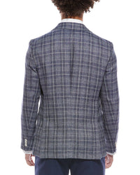 Hugo Boss Hutson Wool & Linen-Blend Blazer