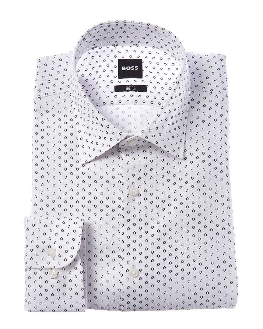 Hugo Boss Hank Kent Slim Fit Dress Shirt