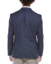 Hugo Boss Hutson Wool & Linen-Blend Blazer