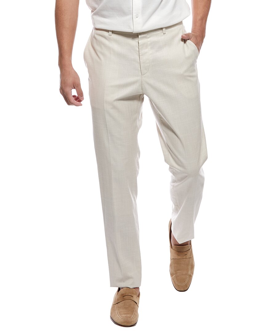 Hugo Boss Genius Wool & Linen-Blend Pant