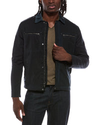 John Varvatos Calvin Waxed Work Jacket