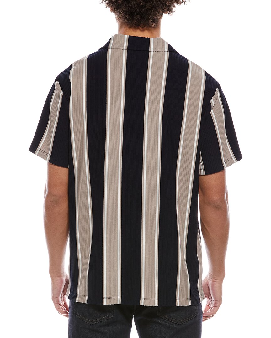 Magaschoni Button-Up Plisse Shirt