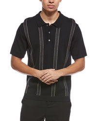 Truth Striped Polo Sweater