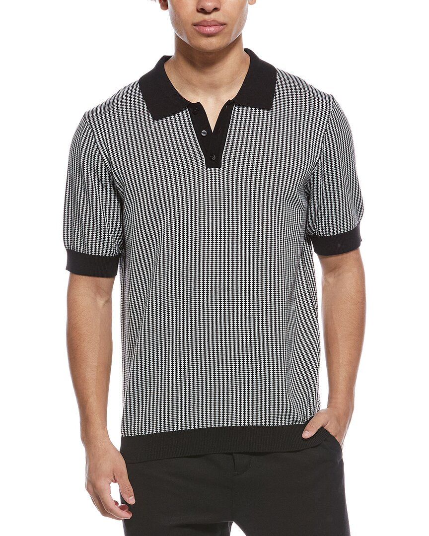 Truth Striped Polo Sweater