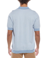 Truth Striped Polo Sweater