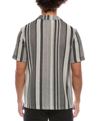Truth Textured Striped Jacquard Knit