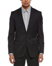 Zanetti 2Pc Wool Suit With Flat Front Pant