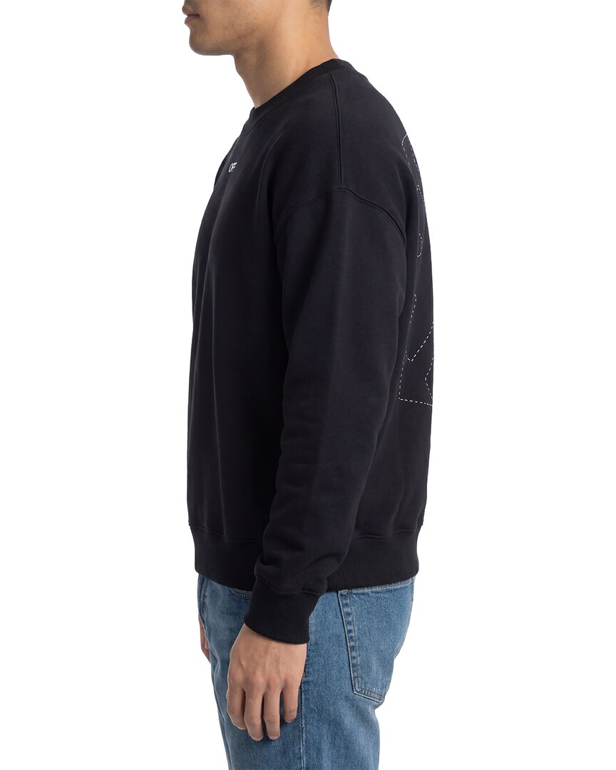 Off-White™ Virgil Dotted Arrow Crewneck Sweatshirt
