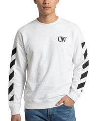 Off-White™ Virgil Diagonal Crewneck Sweatshirt