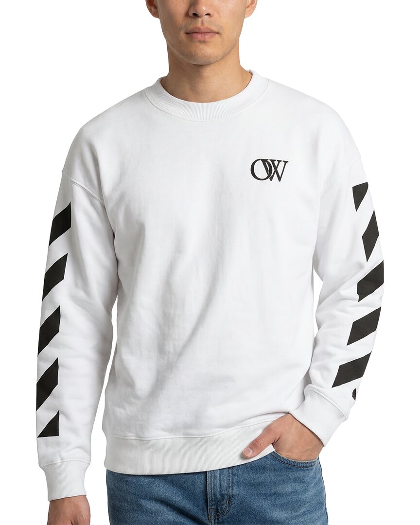 Off-White™ Virgil Diagonal Crewneck Sweatshirt