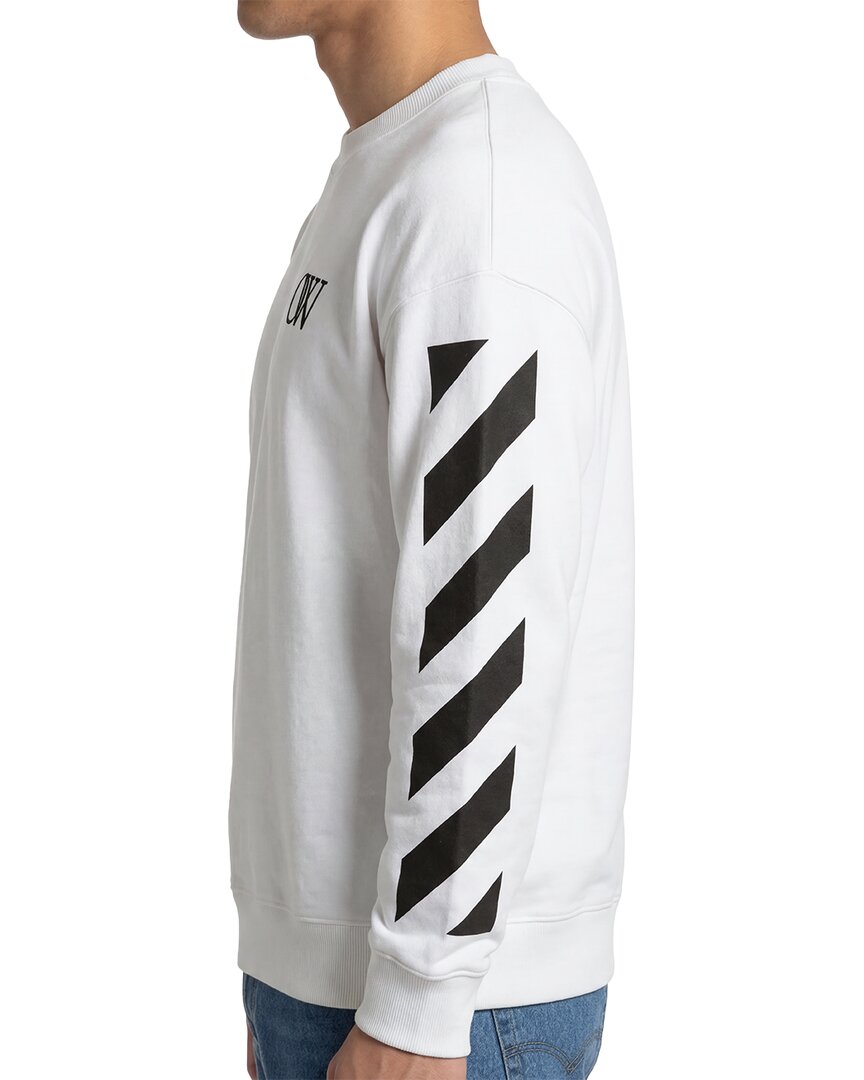 Off-White™ Virgil Diagonal Crewneck Sweatshirt