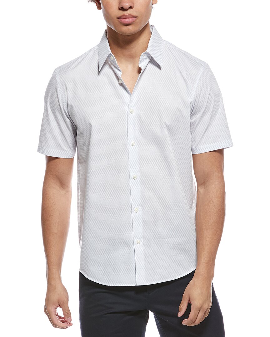 Theory Irving Hex Geo Shirt