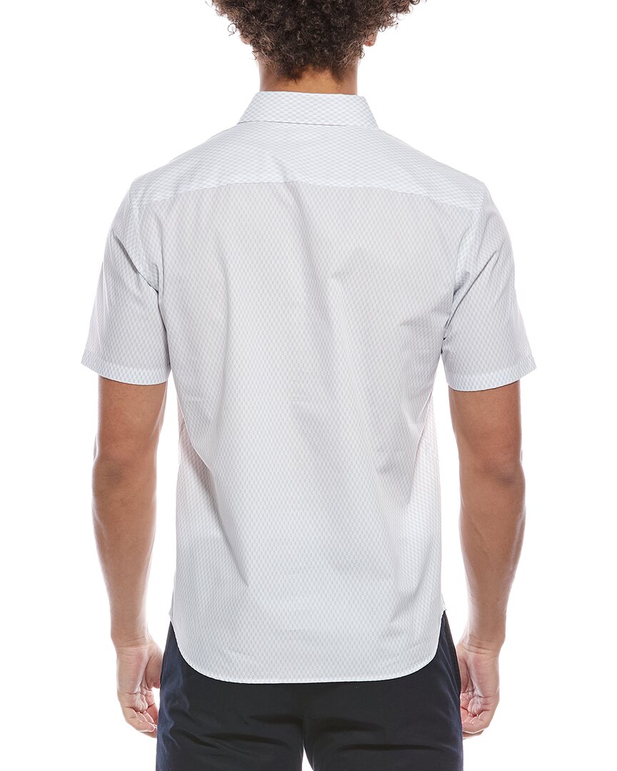 Theory Irving Hex Geo Shirt