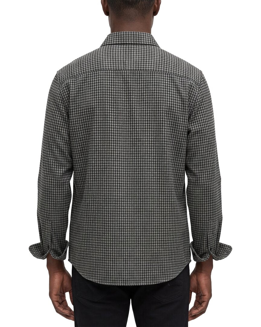 Theory Irving Gingham Shirt