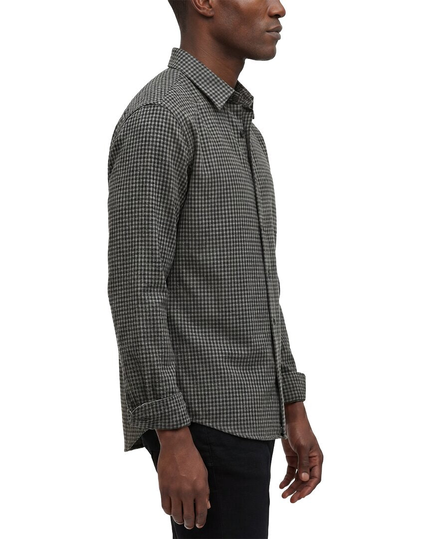 Theory Irving Gingham Shirt