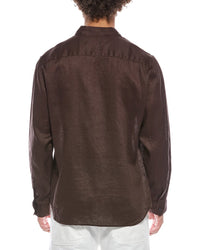 Theory Irving Relaxed Linen Shirt