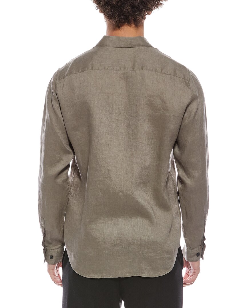 Theory Irving Relaxed Linen Shirt