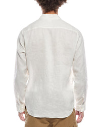 Theory Irving Relaxed Linen Shirt