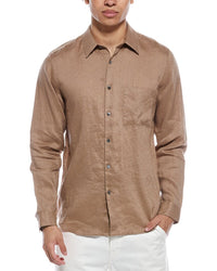 Theory Irving Relaxed Linen Shirt