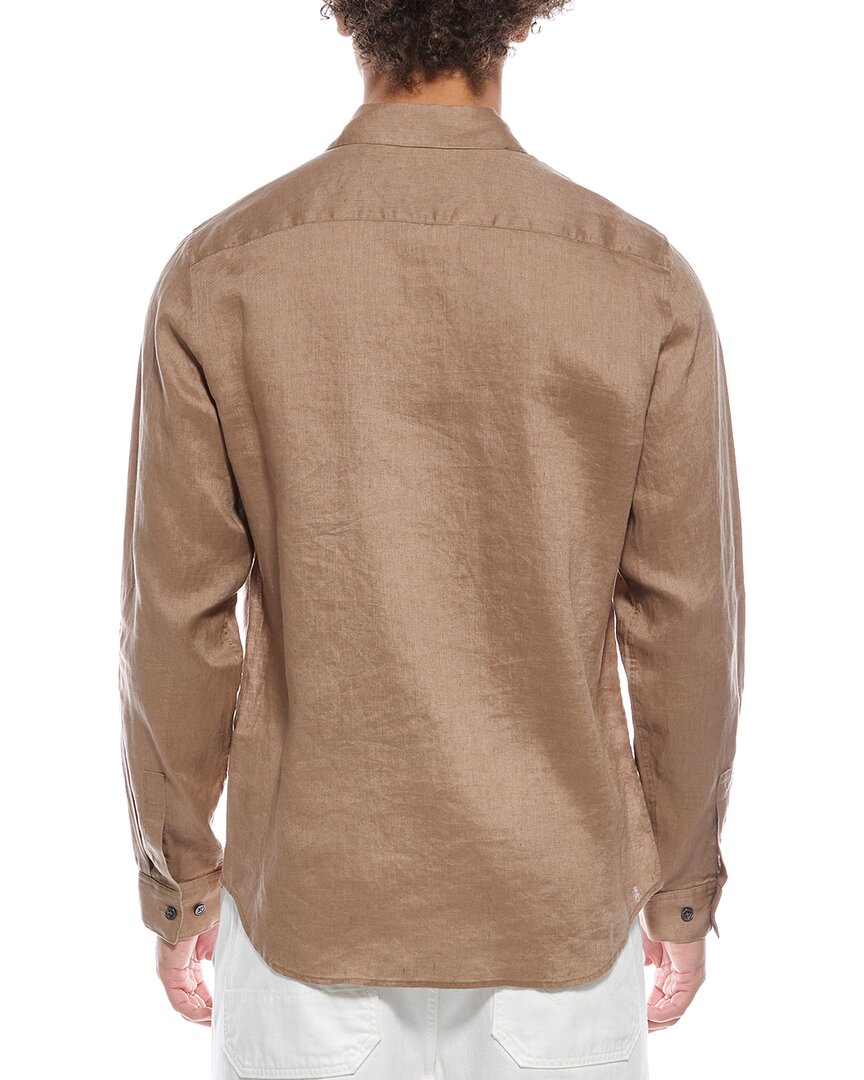 Theory Irving Relaxed Linen Shirt